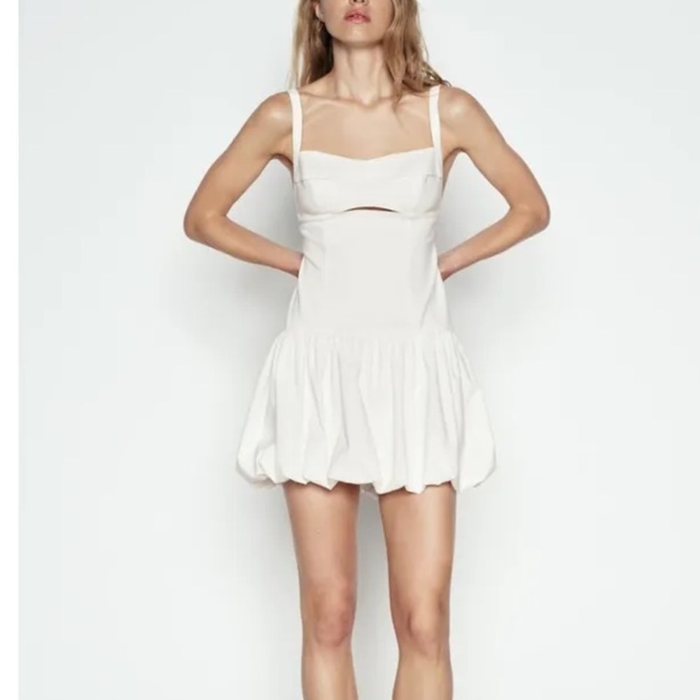 Zara Balloon Mini Dress